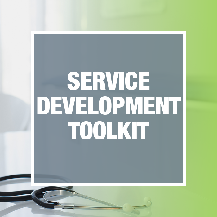 Service development toolkit: Photo of a doctor's office. 