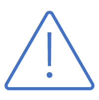 Warning triangle icon