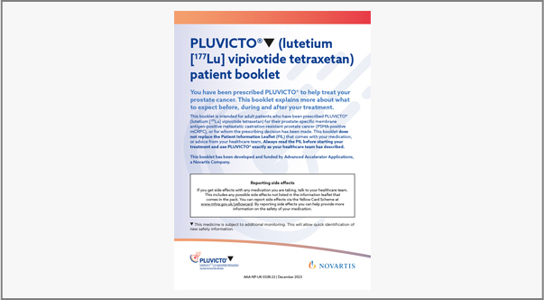 Preview image. Pluvicto patient booklet. Download.